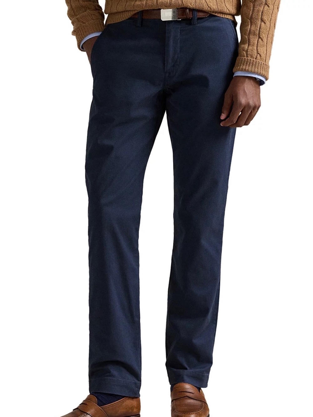 💙MINT💙 Polo by Ralph Lauren Men's Stretch Straight Fit Chinos Sz 38”x32” Navy